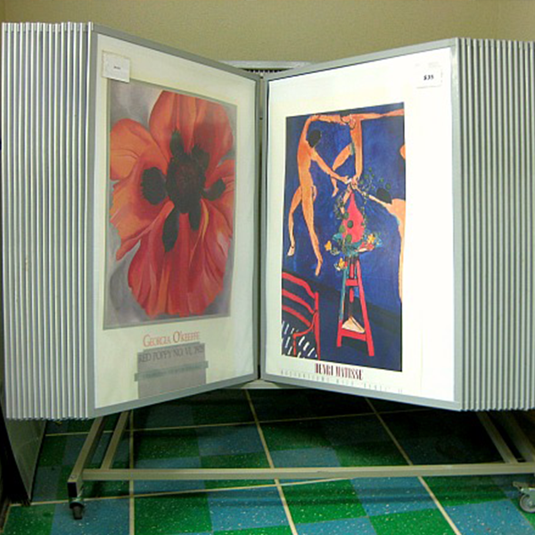 Creative Store Solutions - Flip Style Fine Art Displays Flip Style Fine Art Displays, perfect for a retail environment. Wide Variety and Excellent Quality from Creative Store Solutions.