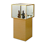 Tecno Square Pedestal Showcase 