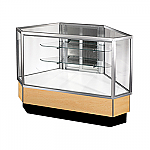 Standard Full View Outside Corner Showcase 