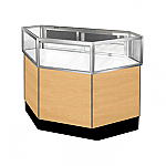 Standard Inside Corner Jewelry Showcase 