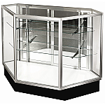 Standard Extra View Inside Corner Showcase  