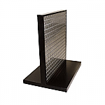 Steel Slatwall T-Shape Display 