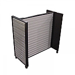 Steel Slatwall H-Shape Display 