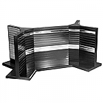Steel Slatwall Island Display 