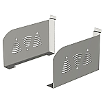 Tall Wood Shelf Bracket Set
