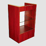 Glass Front Cash Register Stand